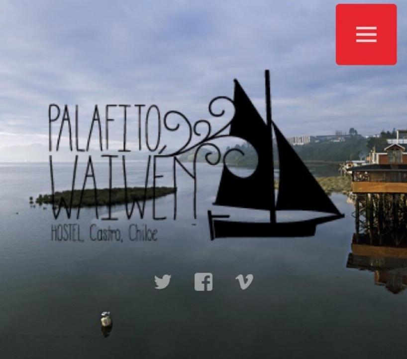 קסטרו Hostal Palafito Waiwen מראה חיצוני תמונה